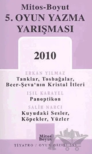 5. Oyun Yazma Yarışma 2010 – Erkan Yılmaz – Mitos Boyut Yayınları kitap kapağı