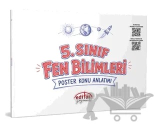 5. Sınıf Fen Bilimleri Poster Konu Anlatımlı – Kolektif – Editör Yayınevi kitap kapağı