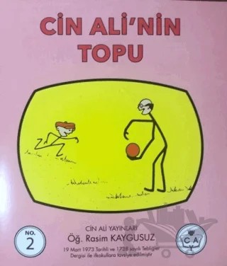 Cin Ali'nin Topu – Rasim Kaygusuz – Cin Ali Yayınları kitap kapağı
