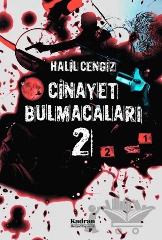 Cinayet Bulmacaları 2 – Halil Cengiz – Kadran Medya Yayıncılık kitap kapağı