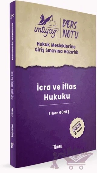 İmtiyaz HMGS Ders Notları İcra ve İflas Hukuku – Erhan Güneş – Temsil Kitap kitap kapağı