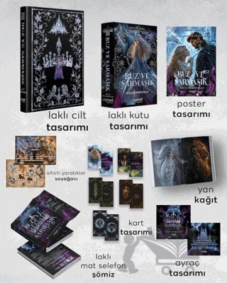 Kehanet Serisi 3 - Buz ve Sarmaşık (Kutulu) – Selin Demirkıran – Ulysses Yayınları kitap kapağı