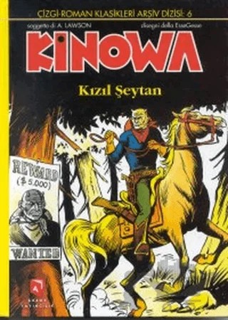 Kinowa - Kızıl Şeytan – Esse Gesse – Aksoy Yayıncılık kitap kapağı