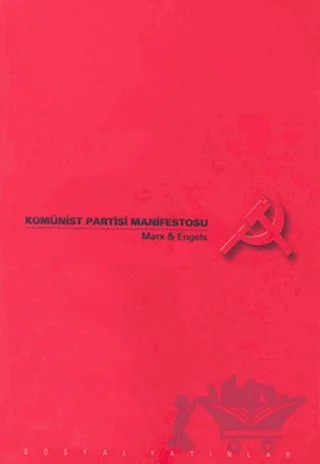Komünist Partisi Manifestosu – Karl Marx – Sosyal Yayınları kitap kapağı