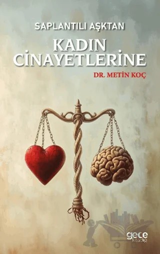 Saplantılı Aşktan Kadın Cinayetlerine – Metin Koç – Gece Kitaplığı kitap kapağı