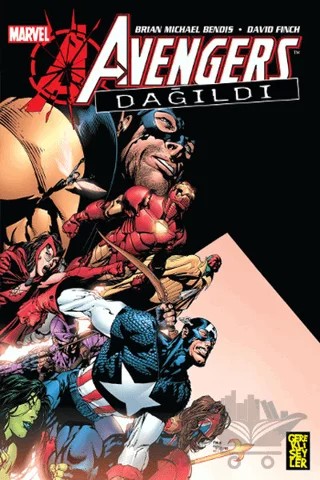 Avengers Dağıldı - Karmaşa – Brian Michael Bendis – Gerekli Şeyler Yayıncılık kitap kapağı