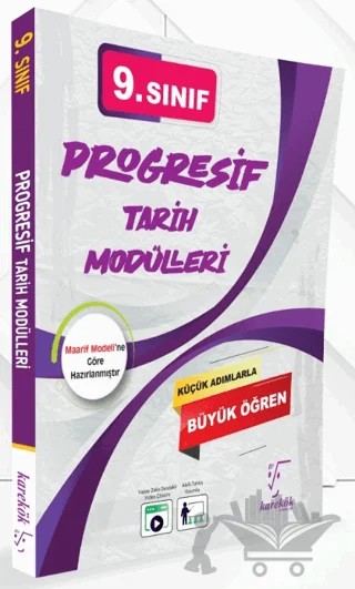 9. Sınıf Progresif Tarih Modülleri – Yasin Kalemci – Karekök Yayıncılık kitap kapağı