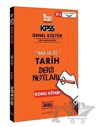 Yargı Yayınları 2022 KPSS Genel Kültür Kısa ve Öz Tarih Ders Notları Konu Kitabı – Kolektif – Yargı Yayınevi kitap kapağı