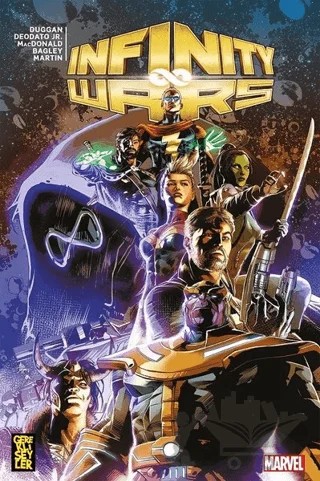 Infinity Wars – Gerry Duggan – Gerekli Şeyler Yayıncılık kitap kapağı