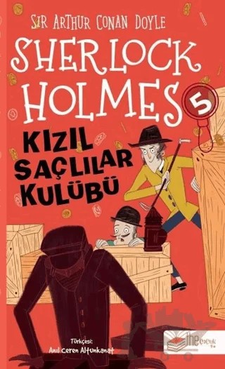 Kızıl Saçlılar Kulübü - Sherlock Holmes 5 – Sir Arthur Conan Doyle – The Kitap Çocuk kitap kapağı