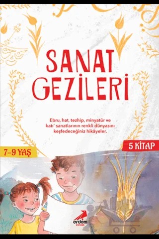Sanat Gezileri Seti (5 Kitap) – Serap Mamati Eratlı – Erdem Çocuk kitap kapağı