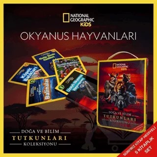 National Geographic Kids - Okyanus Hayvanları Koleksiyonu – Kolektif – Beta Kids kitap kapağı