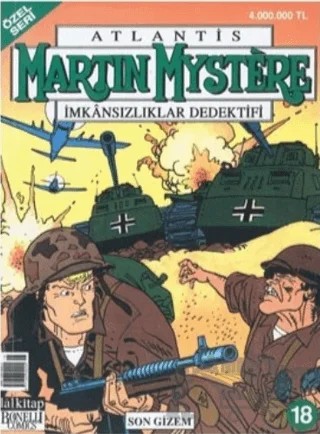 Atlantis (Özel Seri) Sayı: 18 Martin Mystere İmkansızlıklar Dedektifi Son Gizem – Lal Kitap kitap kapağı
