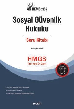 Themis – Sosyal Güvenlik Hukuku Soru Kitabı – Andaç Esemen – Seçkin Yayıncılık kitap kapağı