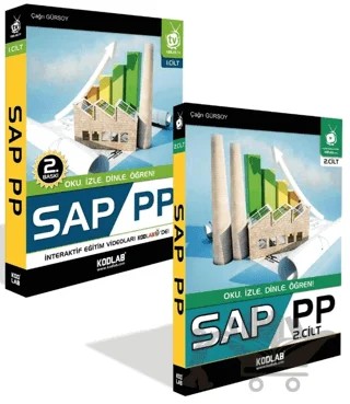 Sap PP Eğitim Seti - 2 Kitap – Çağrı Gürsoy – Kodlab Yayın Dağıtım kitap kapağı