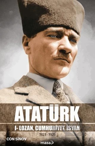 Atatürk – Con Sinov – Masa Kitap kitap kapağı