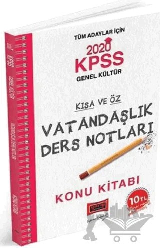 2020 KPSS Vatandaşlık Kısa ve Öz Ders Notları – Cihan Polat – Yargı Yayınevi kitap kapağı