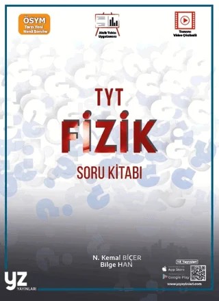 TYT Fizik Soru Kitabı – Namık Kemal Biçer, Bilge Han – YZ Yayınları kitap kapağı
