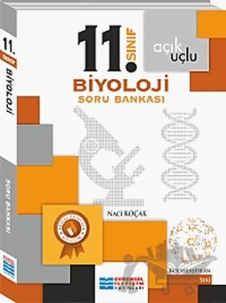 11. Sınıf Biyoloji Açık Uçlu Soru Bankası – Naci Koçak – Evrensel İletişim Yayınları kitap kapağı