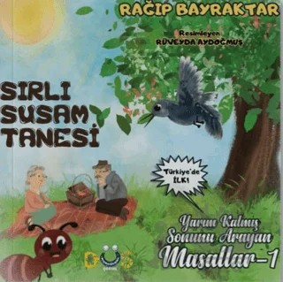 Sırlı Susam Tanesi – Rağıp Bayraktar – Düş Kurguları Çocuk kitap kapağı