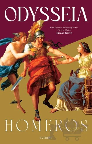 Odysseia – Homeros – Everest Yayınları kitap kapağı
