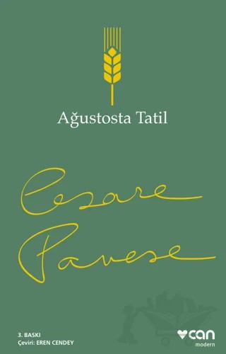 Ağustosta Tatil – Cesare Pavese – Can Yayınları kitap kapağı