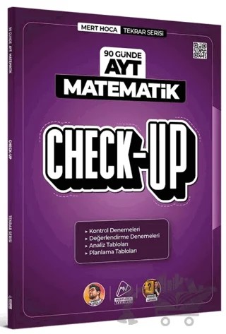 Mert Hoca Check-Up 90 Günde AYT Matematik Deneme – Mert Güven – Mert Hoca Yayınları kitap kapağı