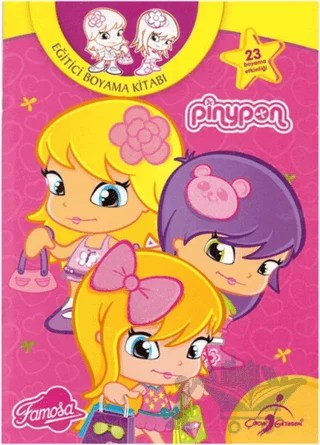 Eğitici Boyama Kitabı - Pembe – Kolektif – Çocuk Gezegeni kitap kapağı
