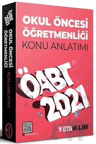 2021 ÖABT Okul Öncesi Öğretmenliği Konu Anlatımı – Kolektif – Yediiklim Yayınları kitap kapağı