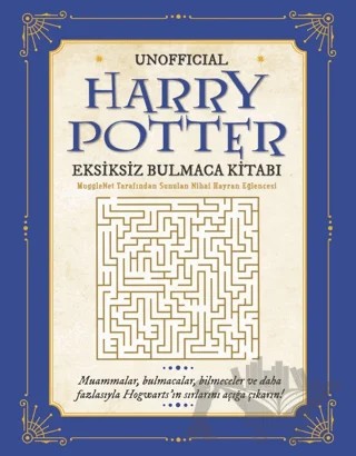 Unofficial Harry Potter Eksiksiz Bulmaca Kitabı – Kolektif – Martı Yayınları kitap kapağı