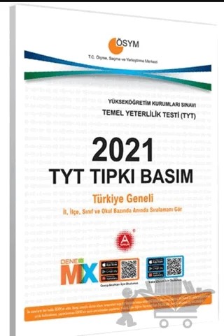 2021 TYT Tıpkı Basım Çıkmış Deneme Kitapçığı – Kolektif – A Yayınları kitap kapağı