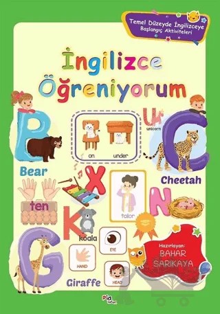 İngilizce Öğreniyorum – Kolektif – Pia Çocuk Yayınları kitap kapağı
