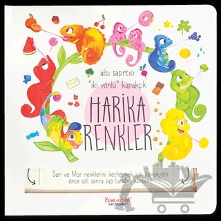Harika Renkler (Kapakçıklı) – Paolo Mancini, Luca de Leone – Yumurcak Yayınları kitap kapağı