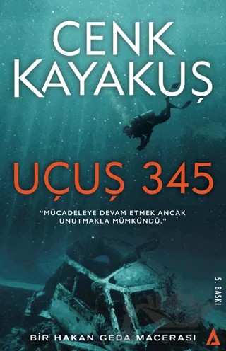 Uçuş 345 – Cenk Kayakuş – Kanon Kitap kitap kapağı