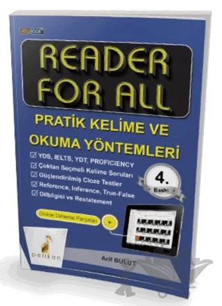 Reader For All – Arif Bulut, Okan Önalan – Pelikan Tıp Teknik Yayıncılık kitap kapağı
