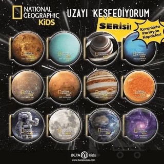National Geographic Kids - Uzayı Keşfediyorum (12 Kitap Takım) – Kolektif – Beta Kids kitap kapağı