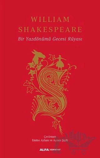 Bir Yazdönümü Gecesi Rüyası – William Shakespeare – Alfa Yayınları kitap kapağı