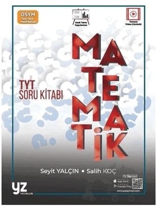YZ YKS TYT Matematik Soru Kitabı – Salih Koç, Seyit Yalçın – YZ Yayınları kitap kapağı