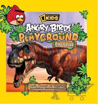 Angry Birds Playground Dinozorlar – Jill Esbaum – Beta Kids kitap kapağı