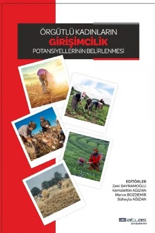 Örgütlü Kadınların Girişimcilik Potansiyellerinin Belirlenmesi – Zeki Bayramoğlu, Kemalettin Ağızan, Merve Bozdemir, Süheyla Ağızan – Atlas Akademi kitap kapağı
