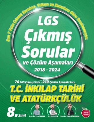 LGS Çıkmış Sorular T.C İnkılap Tarihi ve Atatürkçülük – Veysi Aktaş, Serhat Al, Ahmet Tokmak – Newton Yayınları kitap kapağı