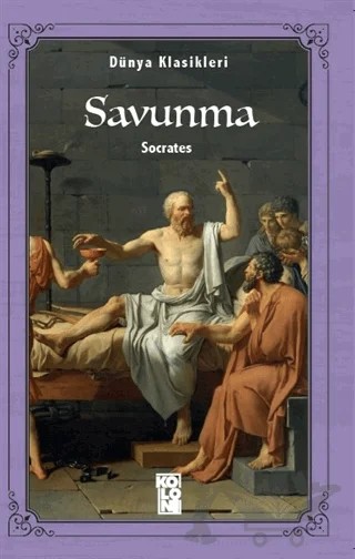 Savunma – Socrates – Koloni kitap kapağı