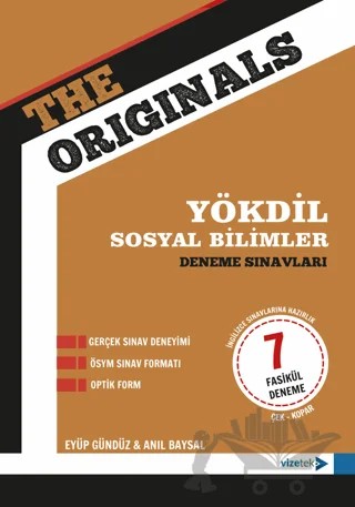 The Originals YÖKDİL Sosyal Bilimler Deneme Sınavları – Eyüp Gündüz, Anıl Baysal – Vizetek Yayıncılık kitap kapağı