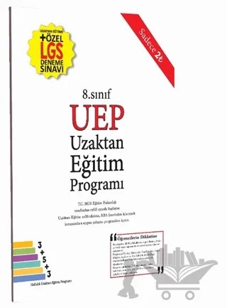 8. Sınıf UEP Uzaktan Eğitim Programı ( Kasım-Aralık-Ocak ) – Kolektif – Tonguç Akademi kitap kapağı