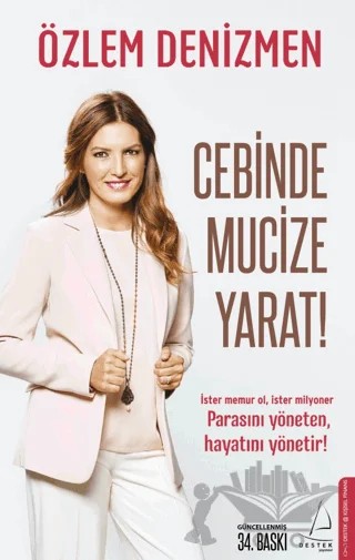 Cebinde Mucize Yarat – Özlem Denizmen – Destek Yayınları kitap kapağı