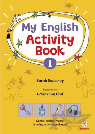 My English Activity Book 1 – Sarah Sweeney – Redhouse Yayınları kitap kapağı