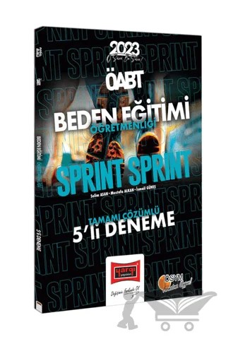 Yargı Yayınları 2023 KPSS ÖABT Sprint Beden Eğitimi Öğretmenliği Tamamı Çözümlü 5 Deneme – Mustafa Alkan – Yargı Yayınevi kitap kapağı
