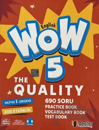 5. Sınıf Wow English The Quality Fenomen Okul – Kolektif – Fenomen Yayınları kitap kapağı
