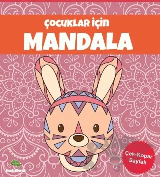 Çocuklar İçin Mandala-Pembe – Emre Aslan – Bookalemun Yayınevi kitap kapağı