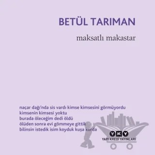 Maksatlı Makastar – Betül Tarıman – Yapı Kredi Yayınları kitap kapağı